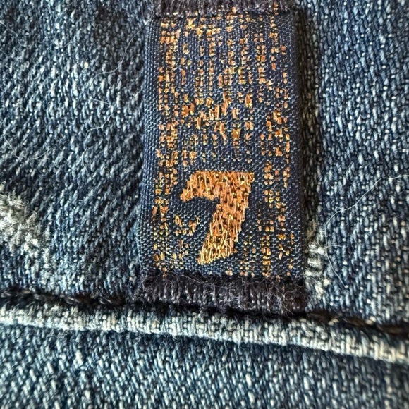 ⭐ 7 For All Mankind Josefina Skinny Boyfriend Jeans Sz 28 👖✨ - Picture 7 of 14